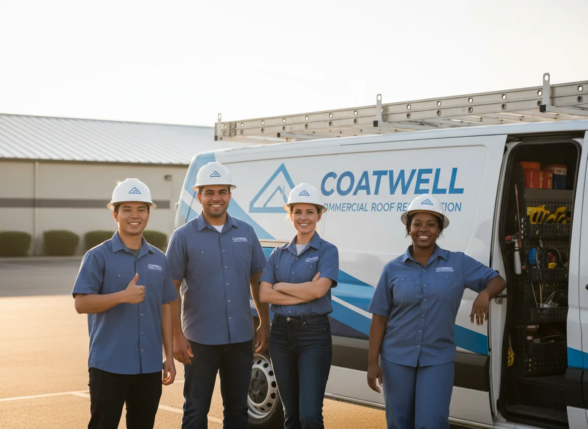 Commercial roof coating company in Morris, OK